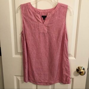 Talbots Linen Top